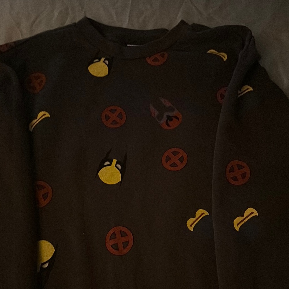 Black X-Men Graphic Sweatshirt